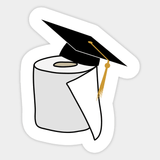 graduation party Sticker